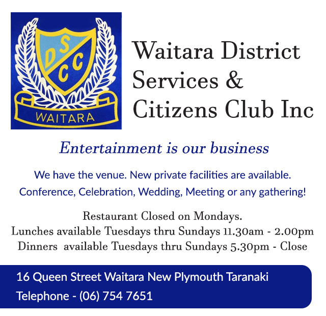 Waitara District Services & Citizens Club -  Mimi School - June 22