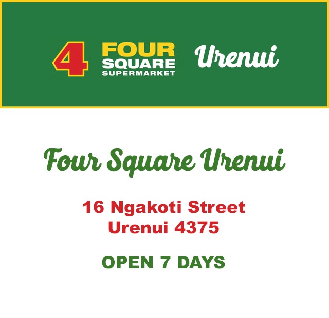 Four Square - Urenui - Mimi School - Sept 22